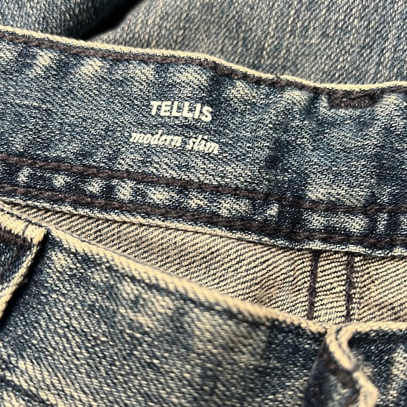 Ag Adriano Goldschmied men’s Tellis modern slim jeans 30x34 distressed NWT - Picture 14 of 16